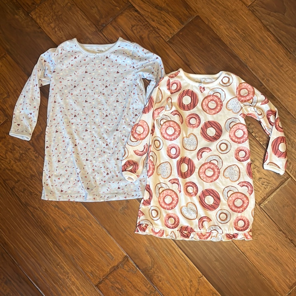NWOT Carter’s Donut Sprinkles Nightgown Dresses